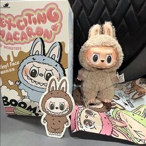 Pop Mart Exciting Macaron Toffee Labubu Original Authentic